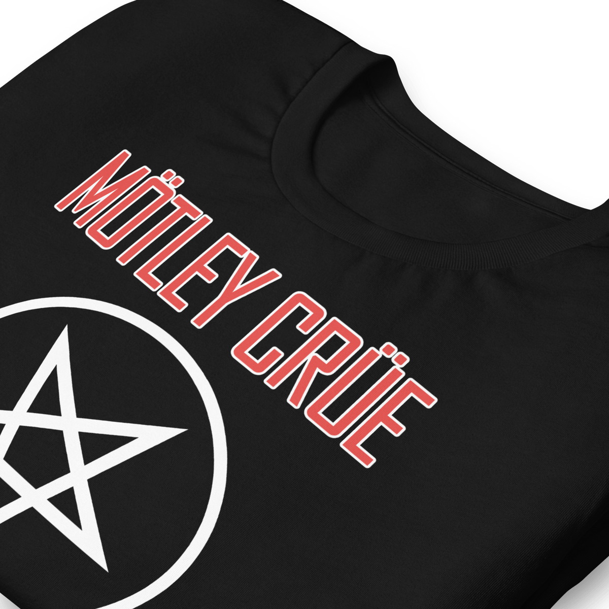 Motley Crue - Pentagram Shout T-Shirt HYPER iCONiC.