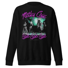 Motley Crue - Pink Girls Jumbo Print Sweatshirt