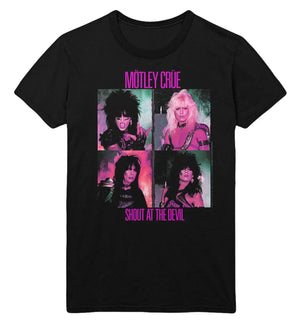 Motley Crue - Pink Shout T-Shirt HYPER iCONiC.
