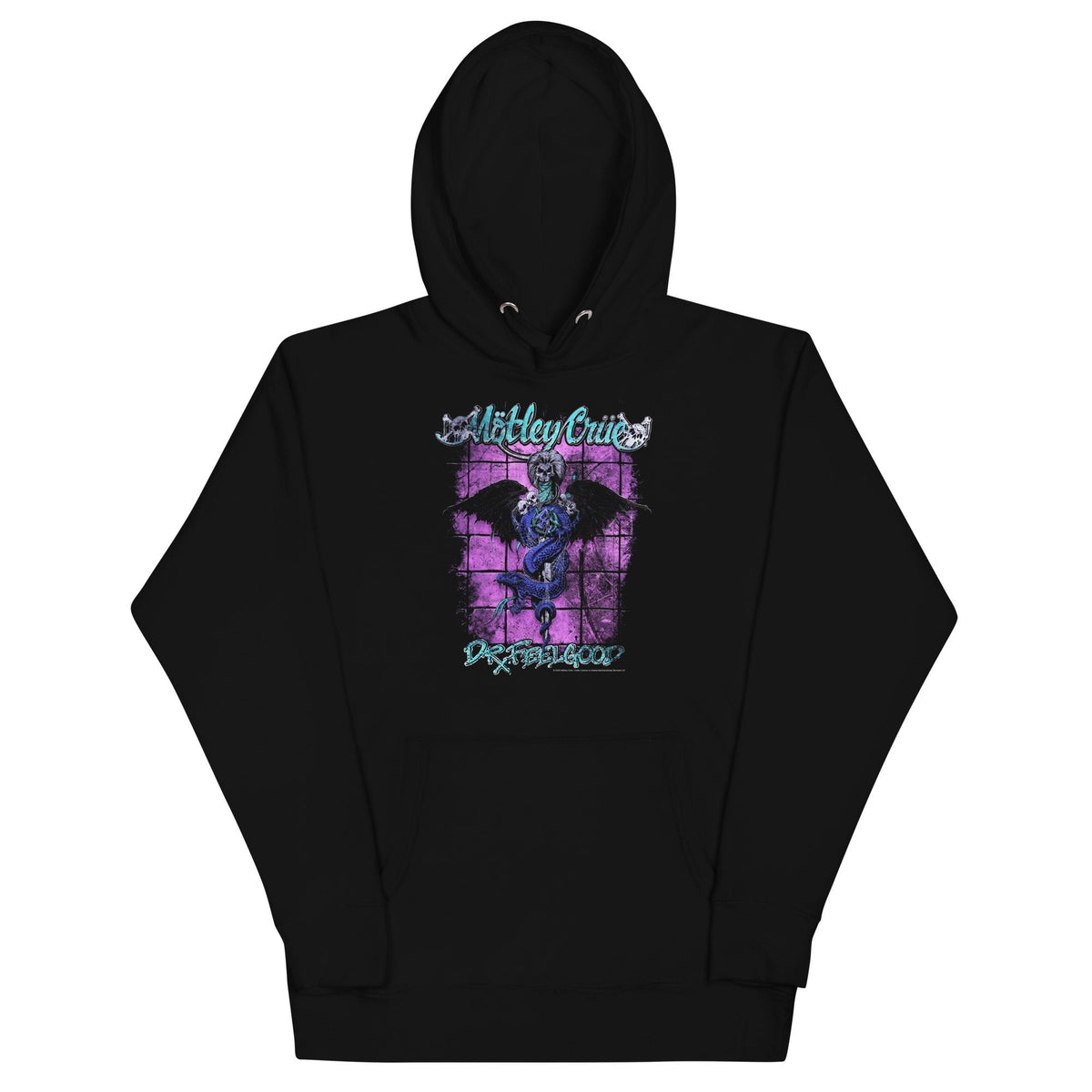 Motley Crue - Pop Dr. Feelgood Classic Hoodie HYPER iCONiC.