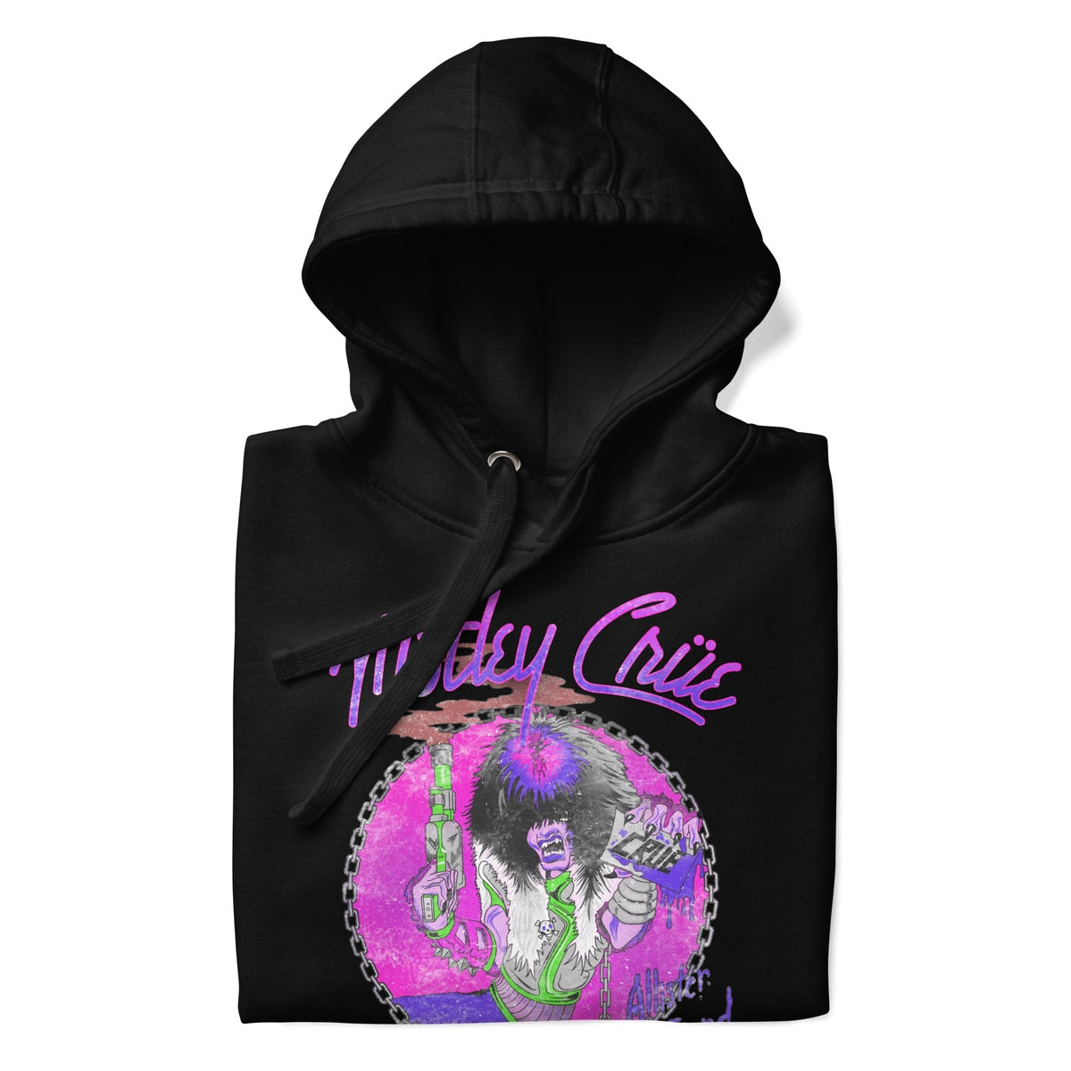 Motley Crue - Purple Allister Classic Hoodie HYPER iCONiC.
