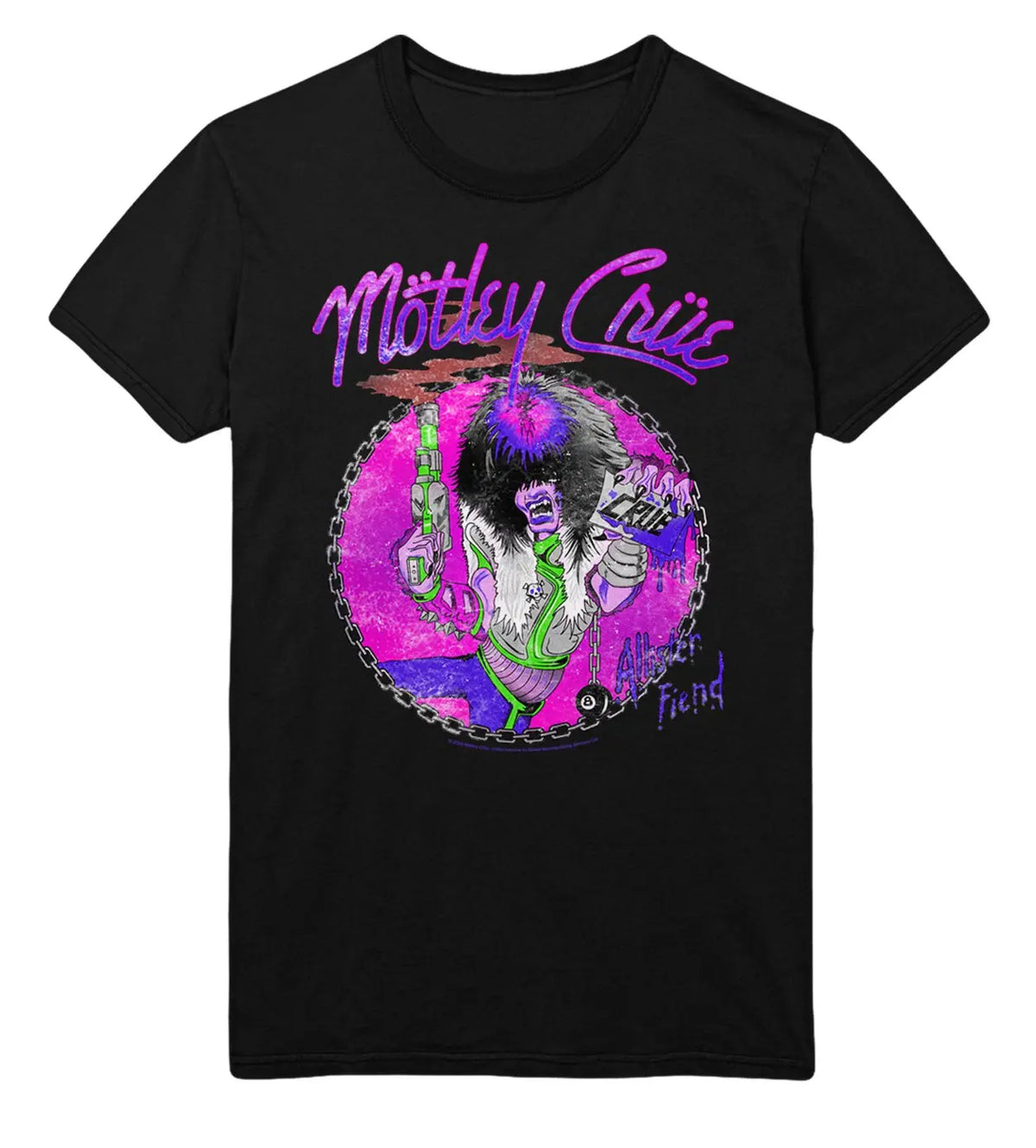 Motley Crue - Purple Allister T-Shirt HYPER iCONiC.