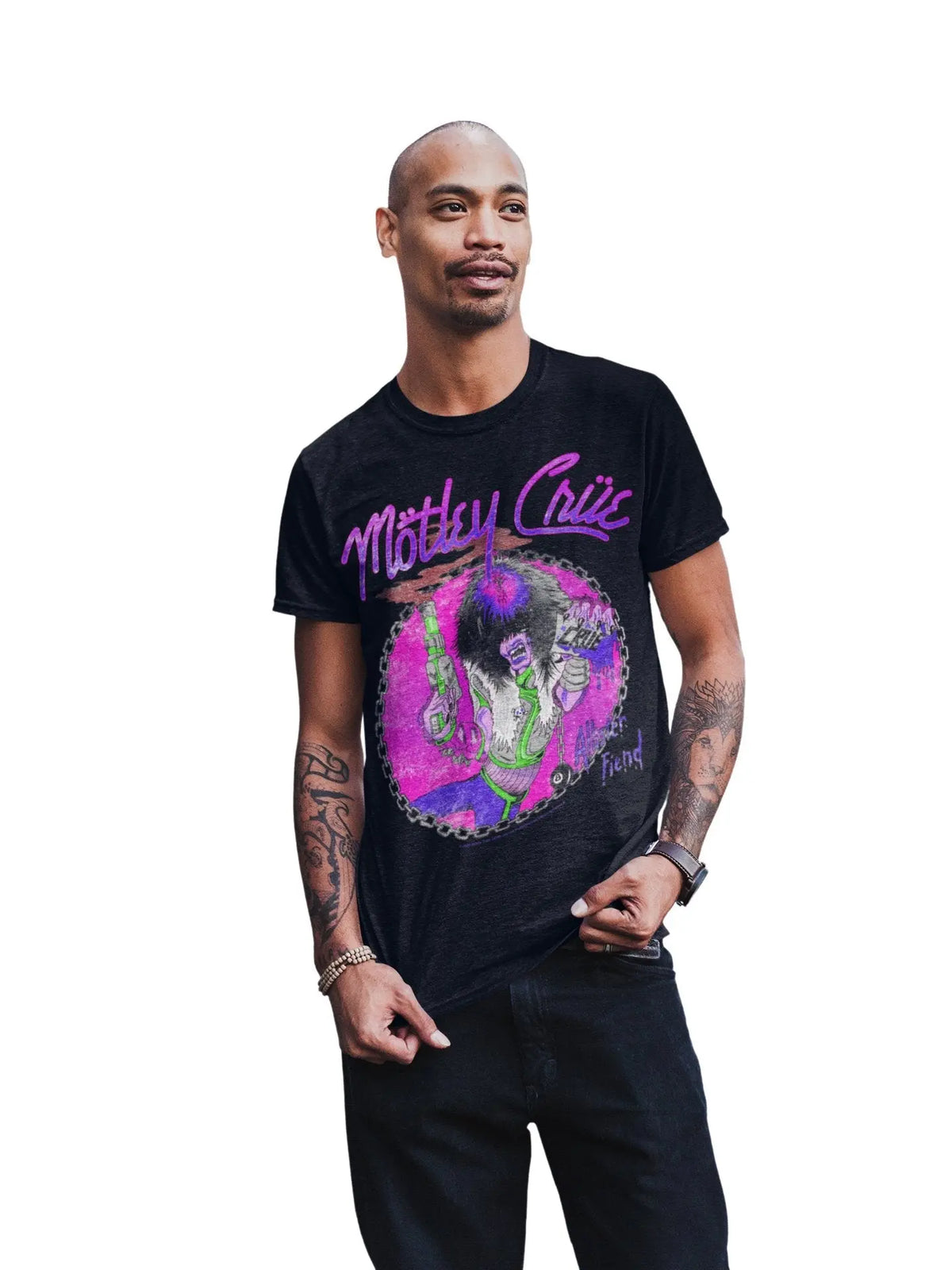 Motley Crue - Purple Allister T-Shirt HYPER iCONiC.