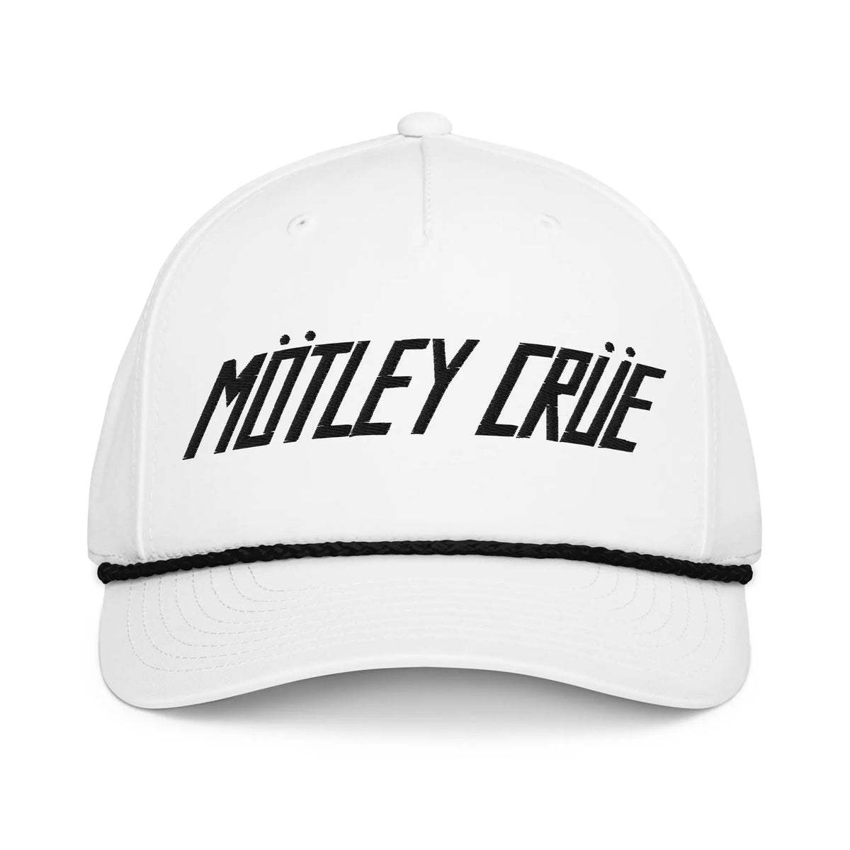 Motley Crue - Roped Snapback HD Embroidered Hat HYPER iCONiC.