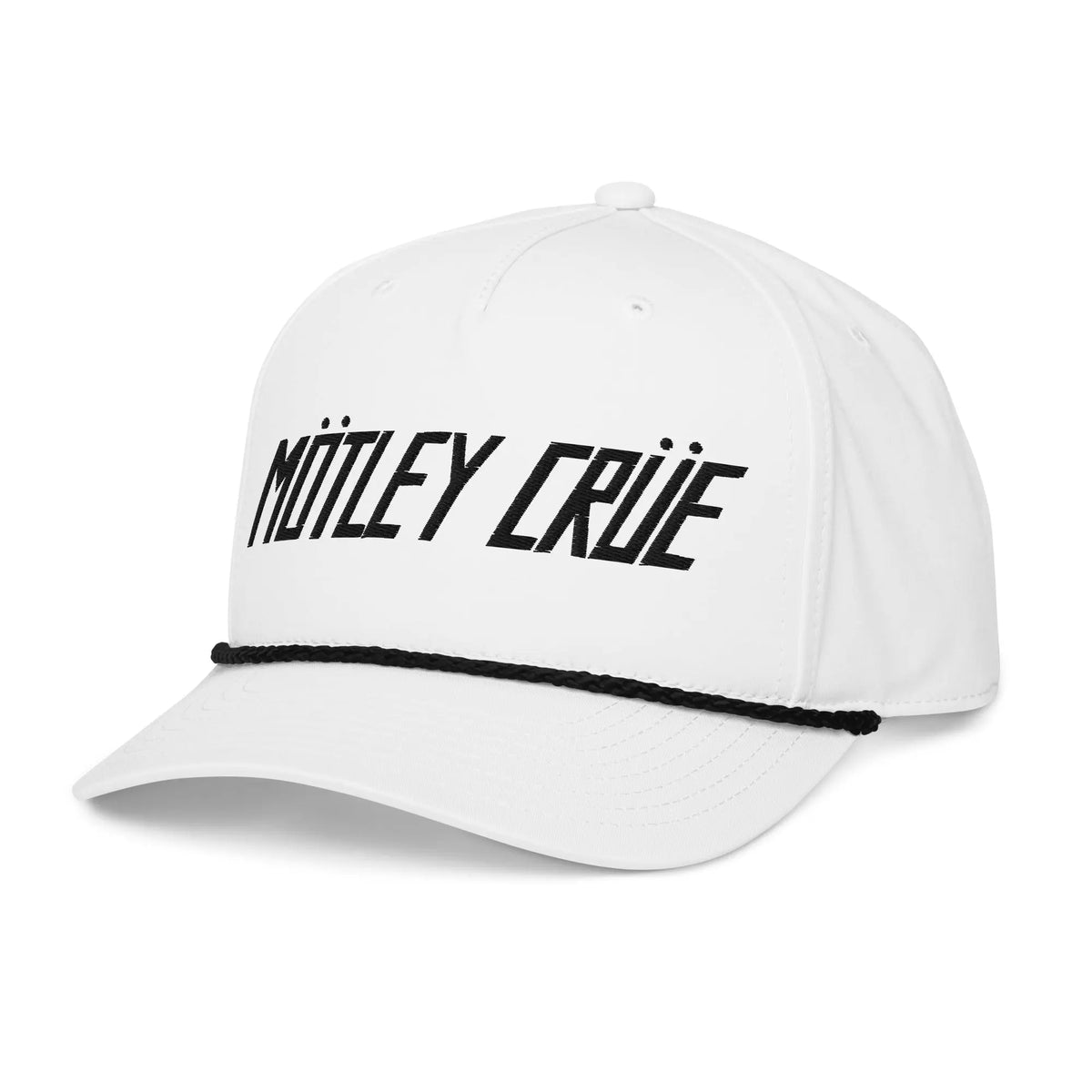 Motley Crue - Roped Snapback HD Embroidered Hat HYPER iCONiC.