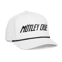 Motley Crue - Roped Snapback HD Embroidered Hat HYPER iCONiC.