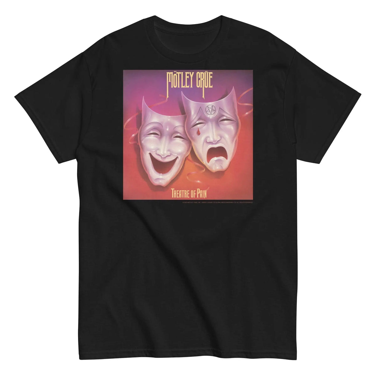 Motley Crue - Theatre of Pain Cover T-Shirt HYPER iCONiC.