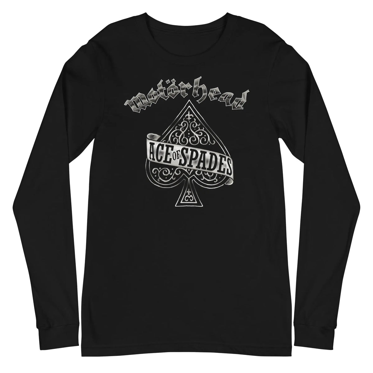 Motorhead - Silver Ace Long Sleeve T-Shirt HYPER iCONiC.