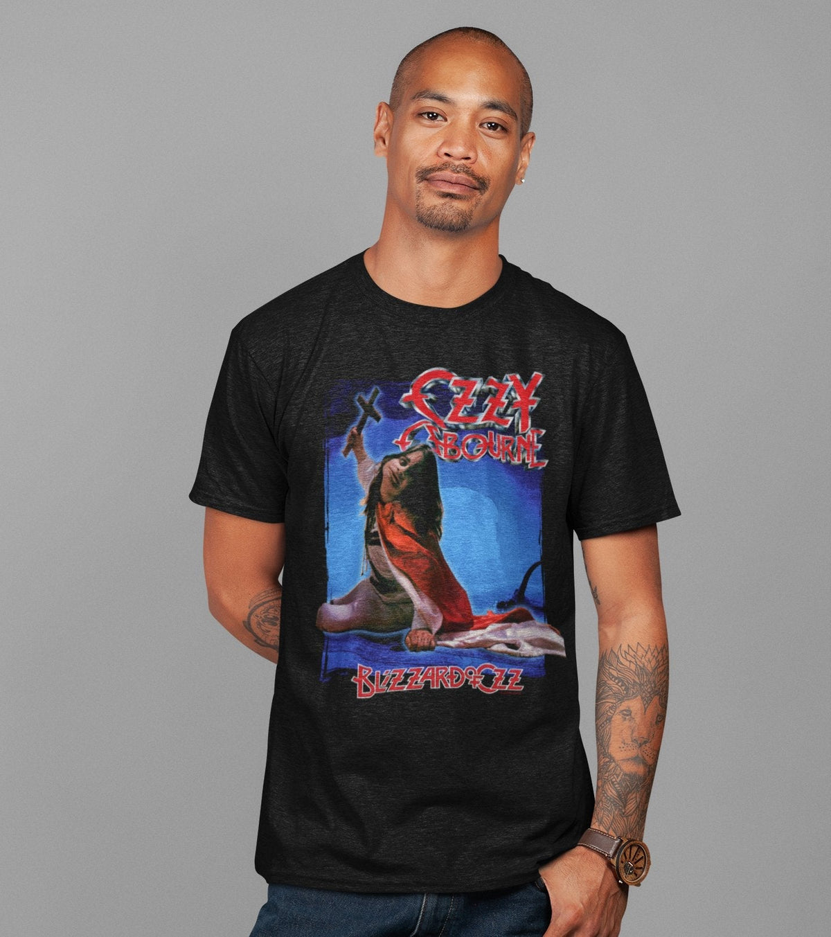 Ozzy Osbourne - Blizzard Of Oz Jumbo Print T-Shirt HYPER iCONiC.