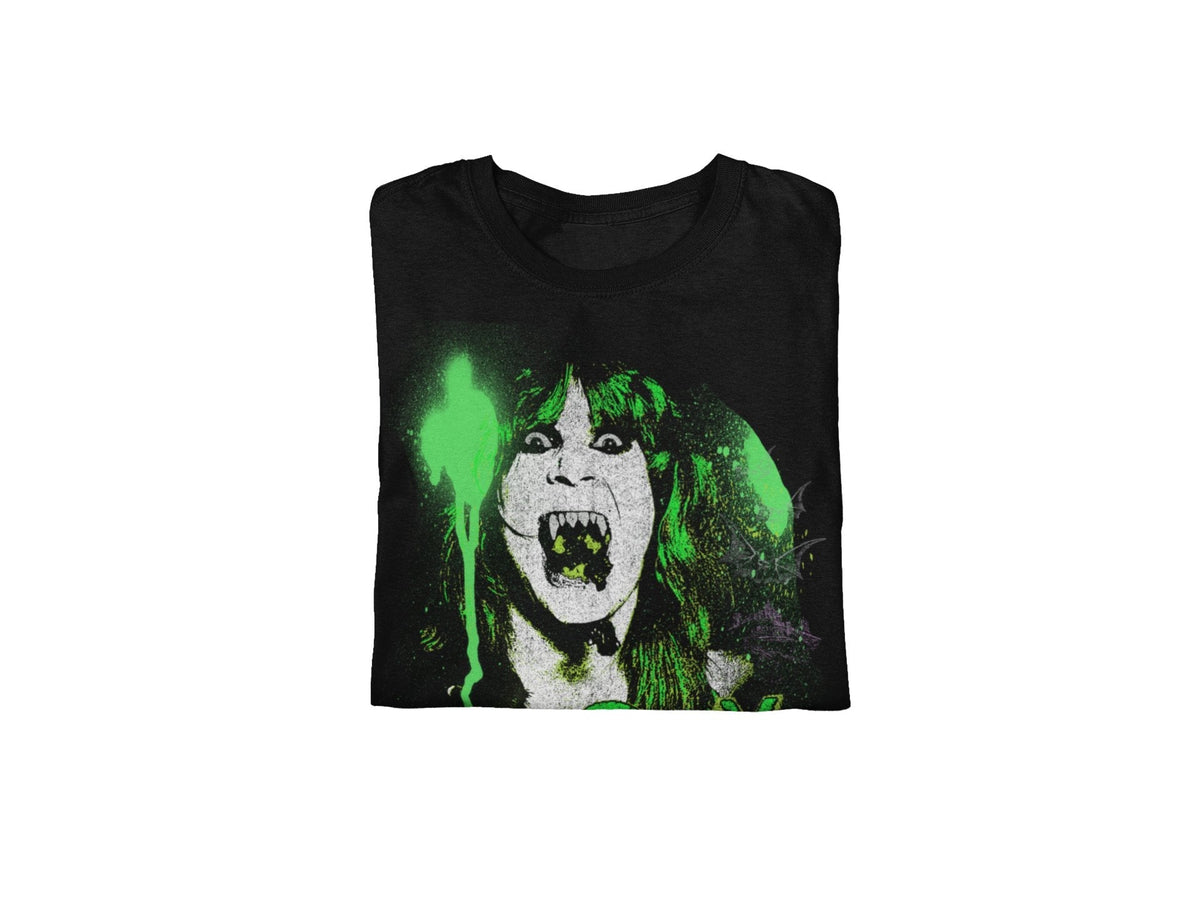 Ozzy Osbourne - Green Screaming T-Shirt HYPER iCONiC.