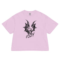 Ozzy Osbourne - Hand Sketched Mineral Wash Womens Crop Top HYPER iCONiC.