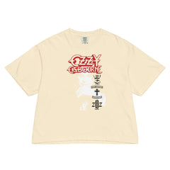 Ozzy Osbourne - Holy Trinity Mineral Wash Womens Crop Top