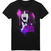 Ozzy Osbourne - Purple Screaming T-Shirt HYPER iCONiC.
