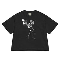 Ozzy Osbourne - Guitar Mineral Wash Womens Crop Top HYPER iCONiC.