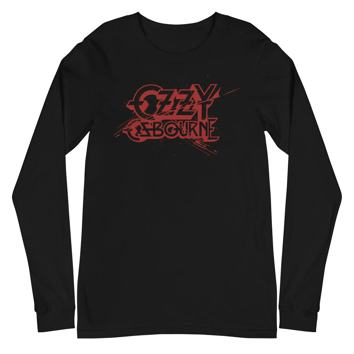 Ozzy Osbourne - Blood Logo Long Sleeve T-Shirt HYPER iCONiC.