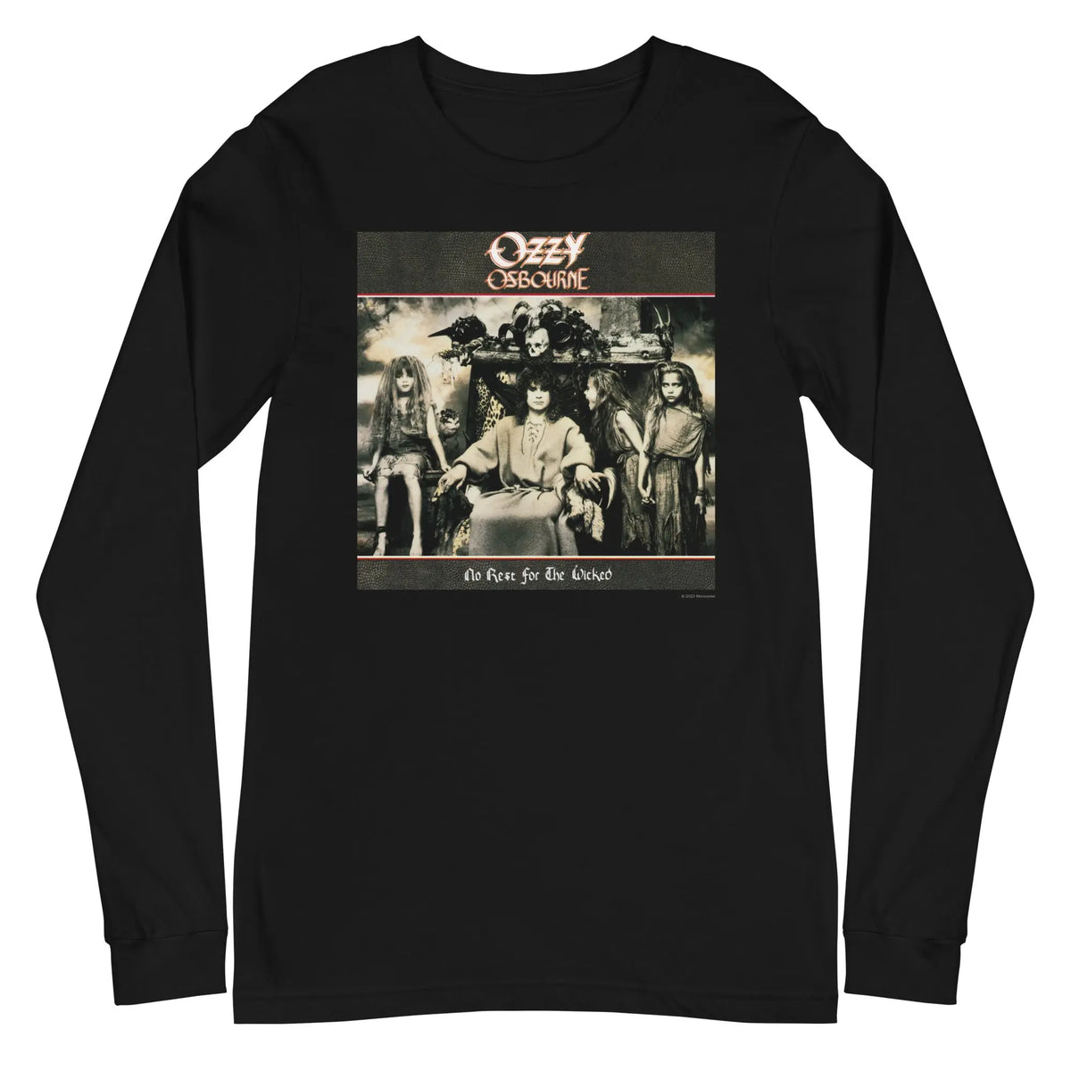 Ozzy Osbourne - No Rest for the Wicked Long Sleeve T-Shirt HYPER iCONiC.