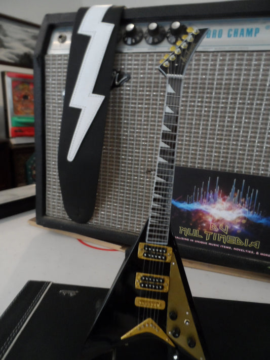 Ozzy Osbourne "Randy Rhoads - Black Concorde V" Licensed Mini Guitar