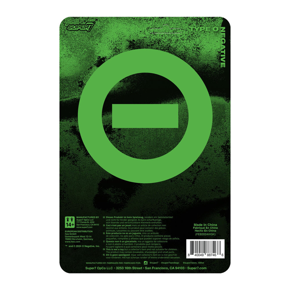 Super7 x Type O Negative - Peter Steele ReAction Figure