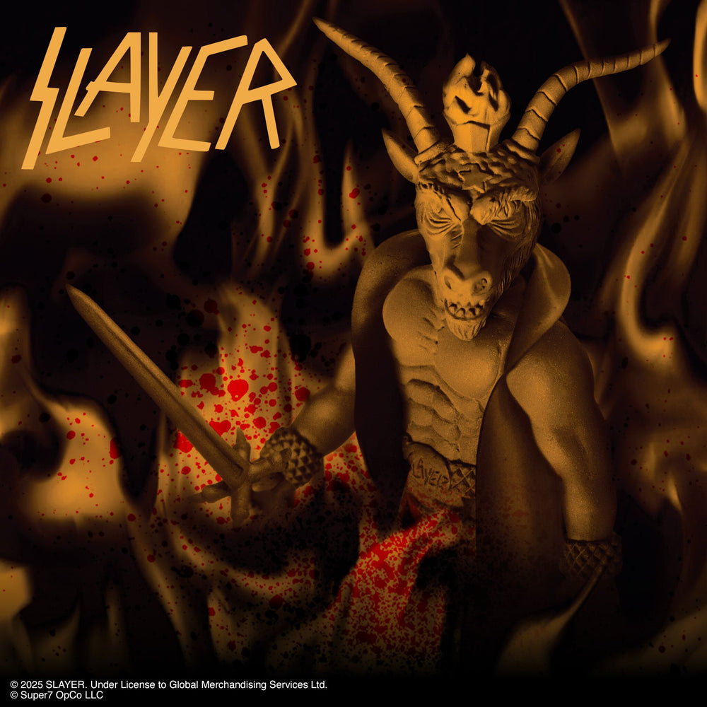 Super7 x Slayer - Minotaur (Reign In Blood) ReAction Figure