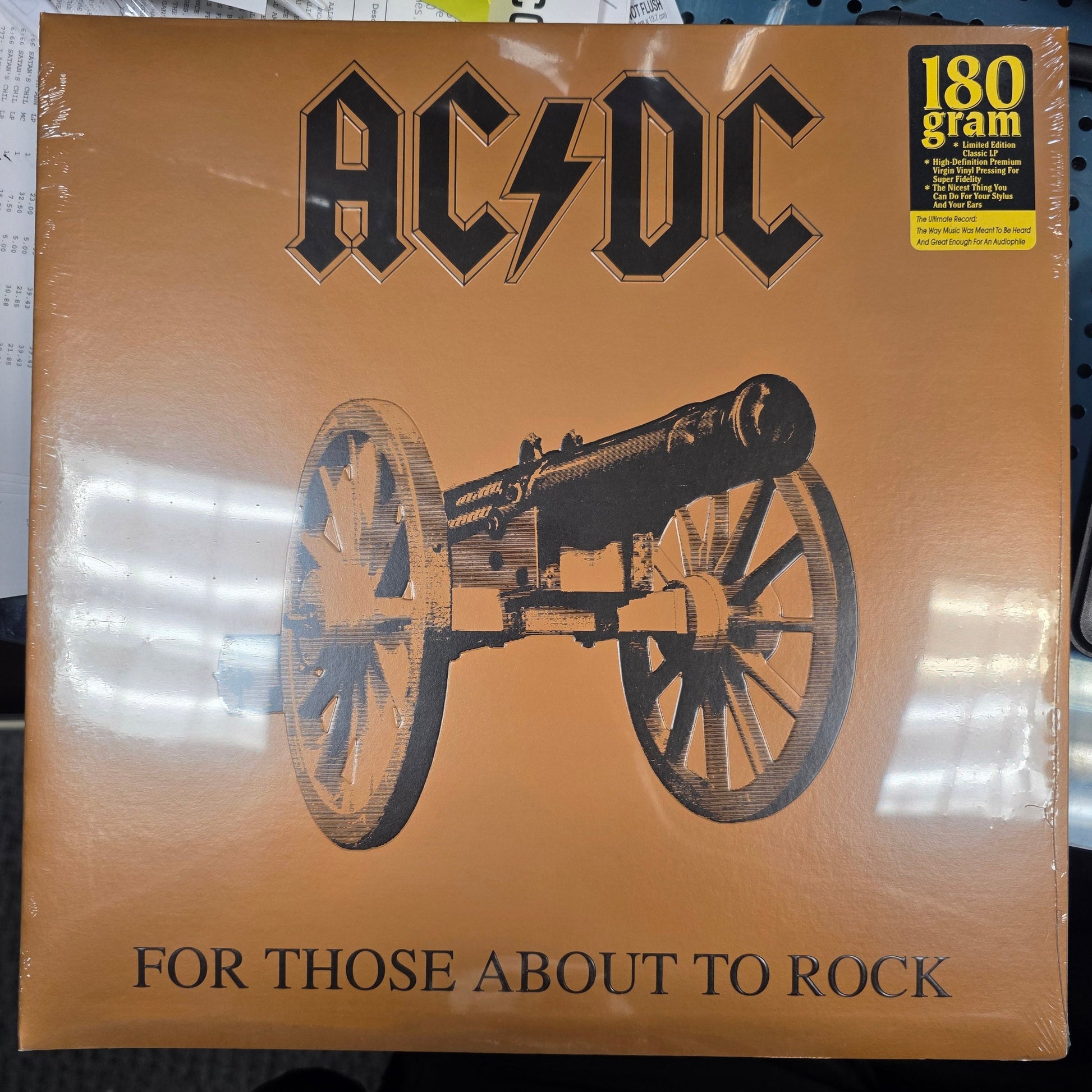 AC/DC "For Those About To Rock" [180G] Vinyl