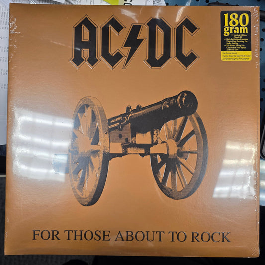 AC/DC "For Those About To Rock" [180G] Vinyl