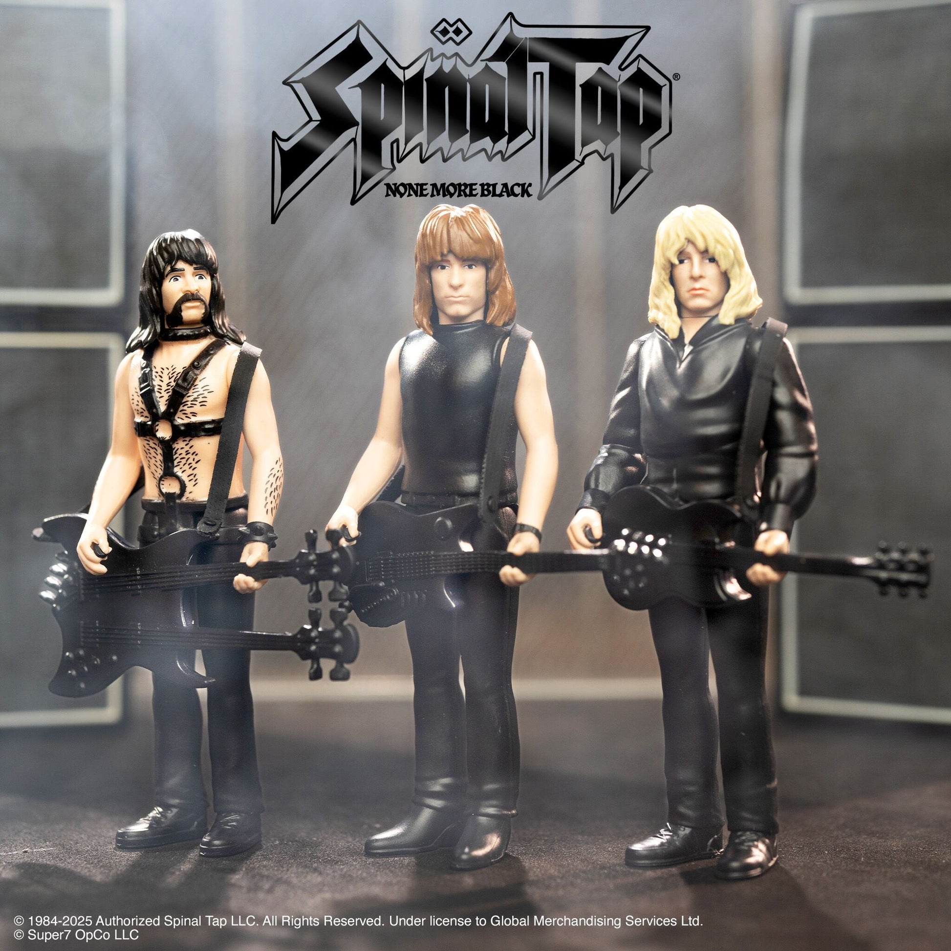Super7 x SPINAL TAP - Nigel Tufnel (None More Black) - ReAction Figure