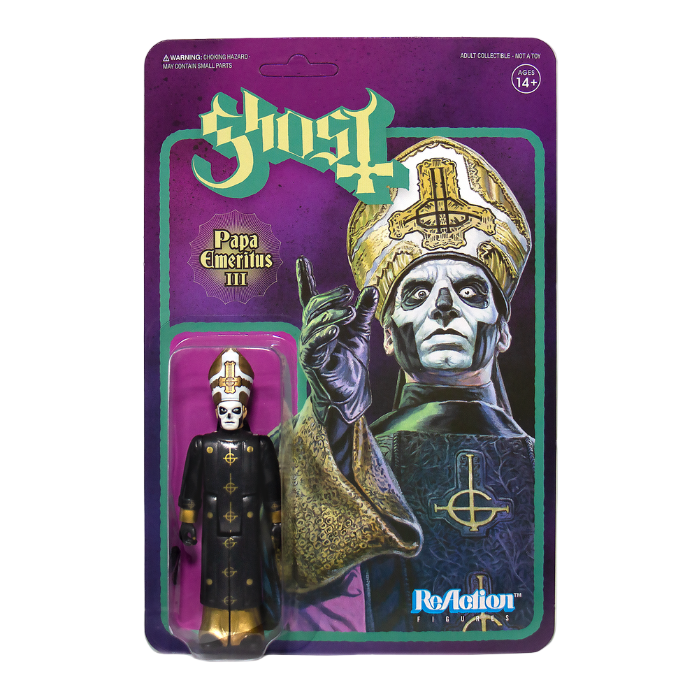 Super7 x Ghost - Papa Emeritus III ReAction Figure