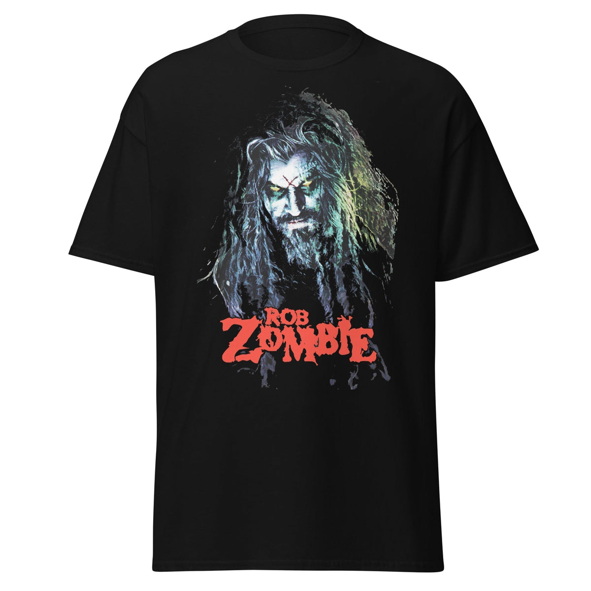 Rob Zombie - Classic Logo Jumbo Print T-Shirt HYPER iCONiC.