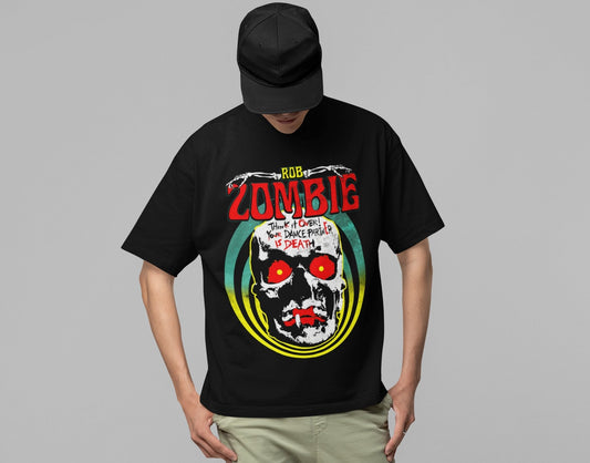 Rob Zombie "Think It Over" Jumbo Print Shirt HYPER iCONiC.