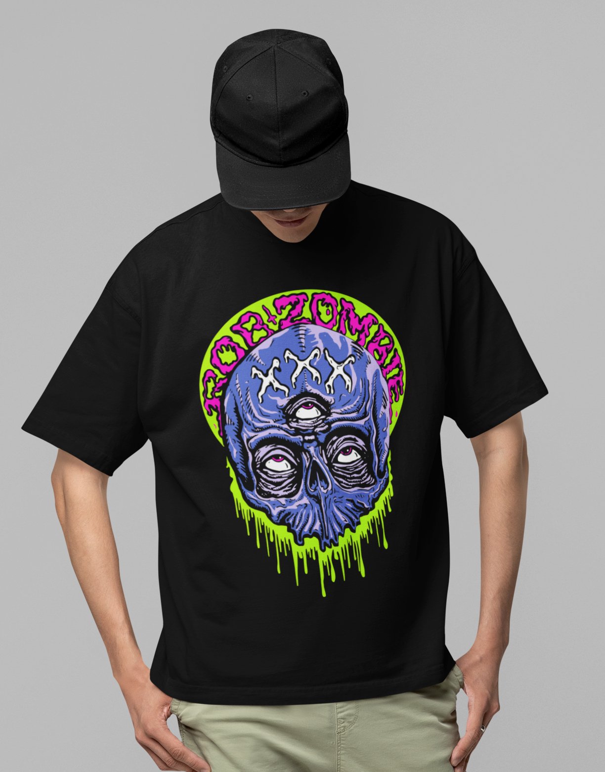 Rob Zombie "Triple Eye" Jumbo Print Shirt