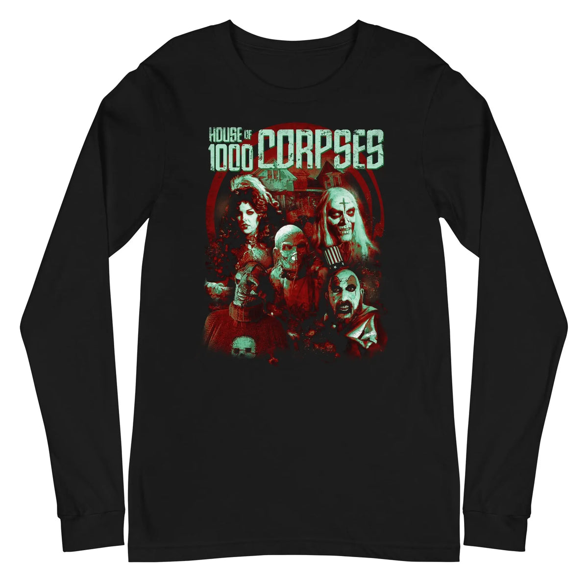 Rob Zombie - Green Corpses Long Sleeve T-Shirt HYPER iCONiC.