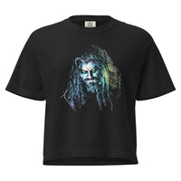 Rob Zombie "Vintage 2004" Mineral Wash Women's Crop Top