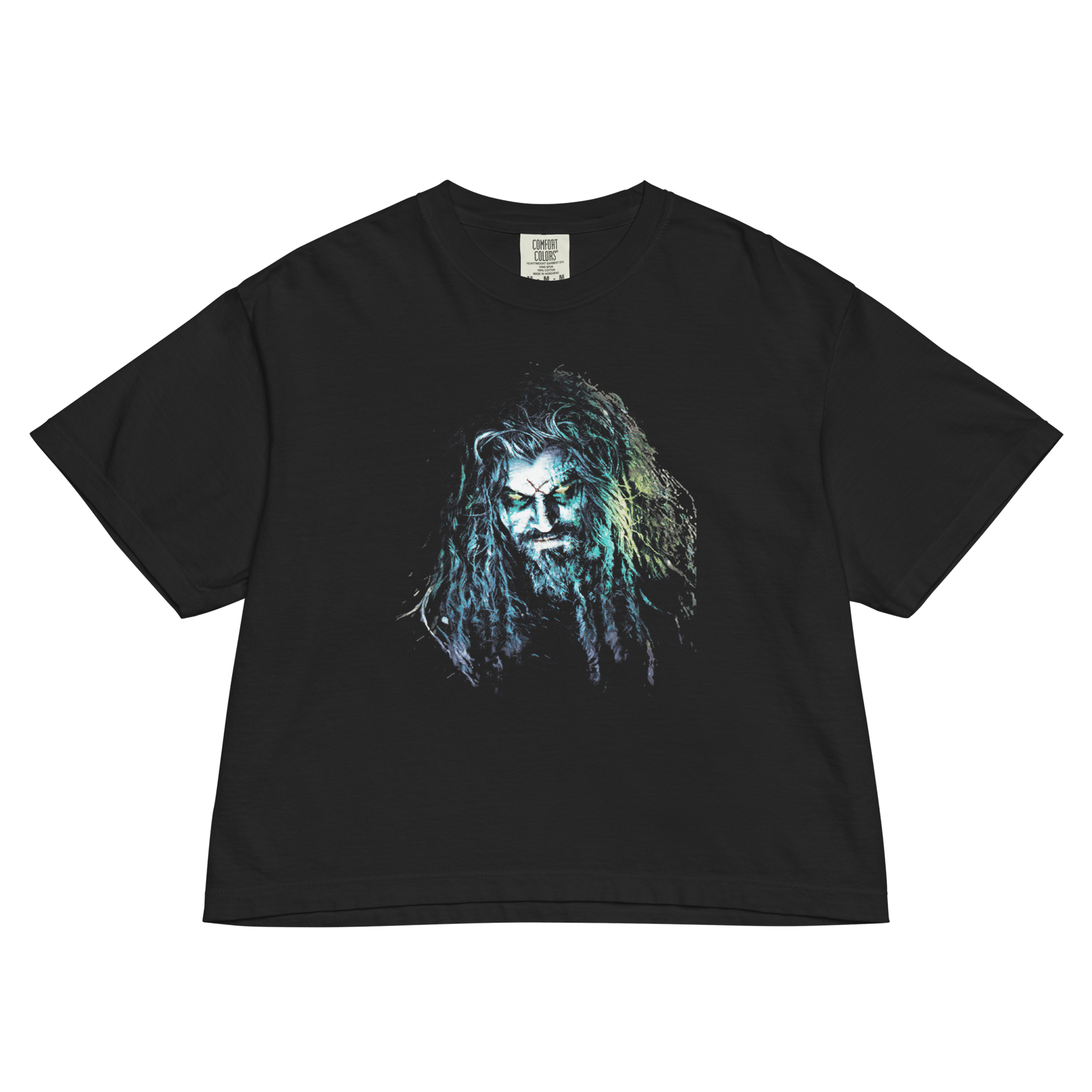 Rob Zombie "Vintage 2004" Mineral Wash Women's Crop Top