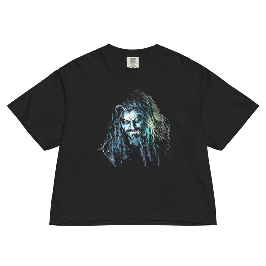 Rob Zombie "Vintage 2004" Mineral Wash Women's Crop Top