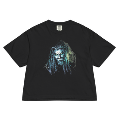 Rob Zombie "Vintage 2004" Mineral Wash Women's Crop Top