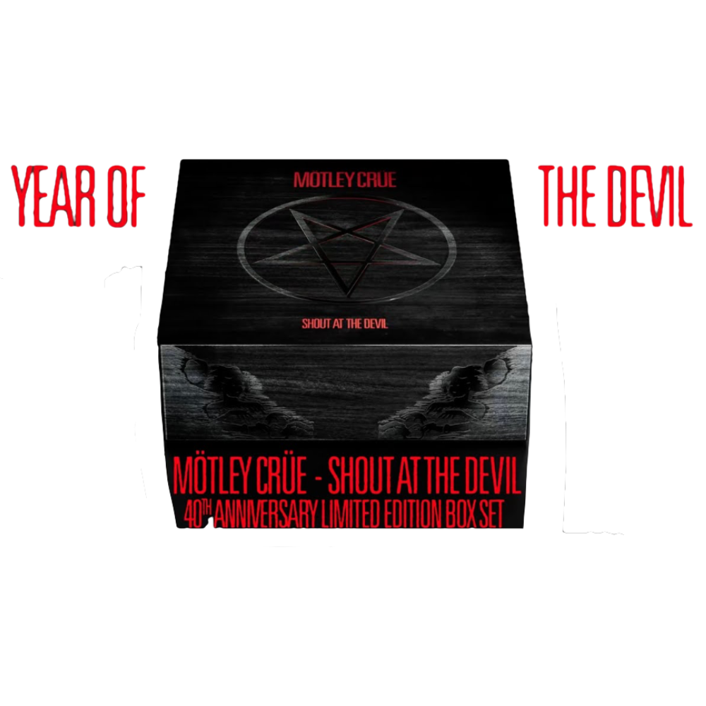 Mötley Crüe "Shout At The Devil" 6xLP Color Vinyl Box Set
