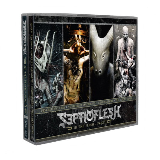 Septicflesh "In the Flesh - Part II" 4xCD Box Set
