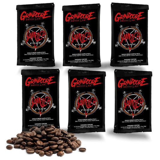 Devil's Half Dozen Sample Pack Grindcore Coffee Co.