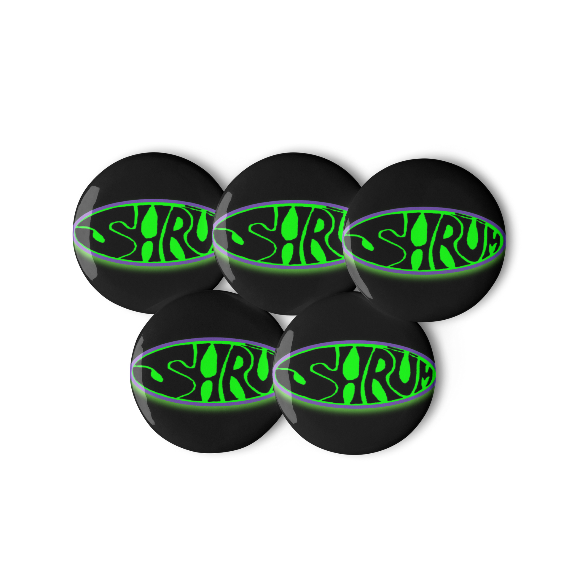 SHRÜM "Logo" Set of (5) Buttons