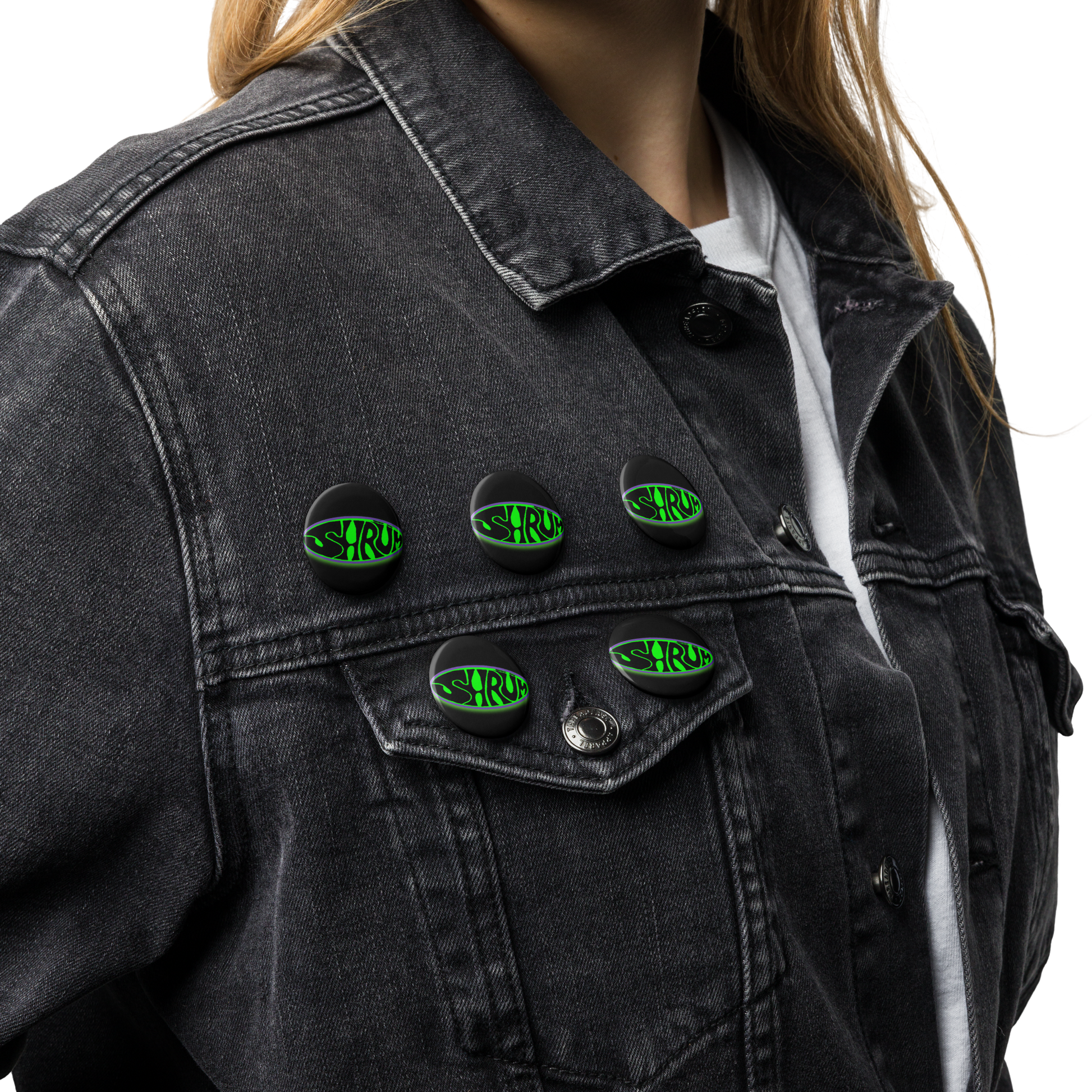 SHRÜM "Logo" Set of (5) Buttons
