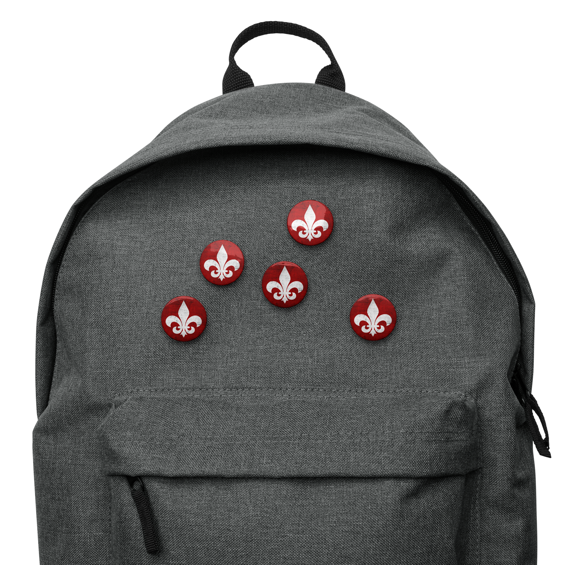 Mainstay Entertainment "Fleur de Lis" Set of (5) Buttons