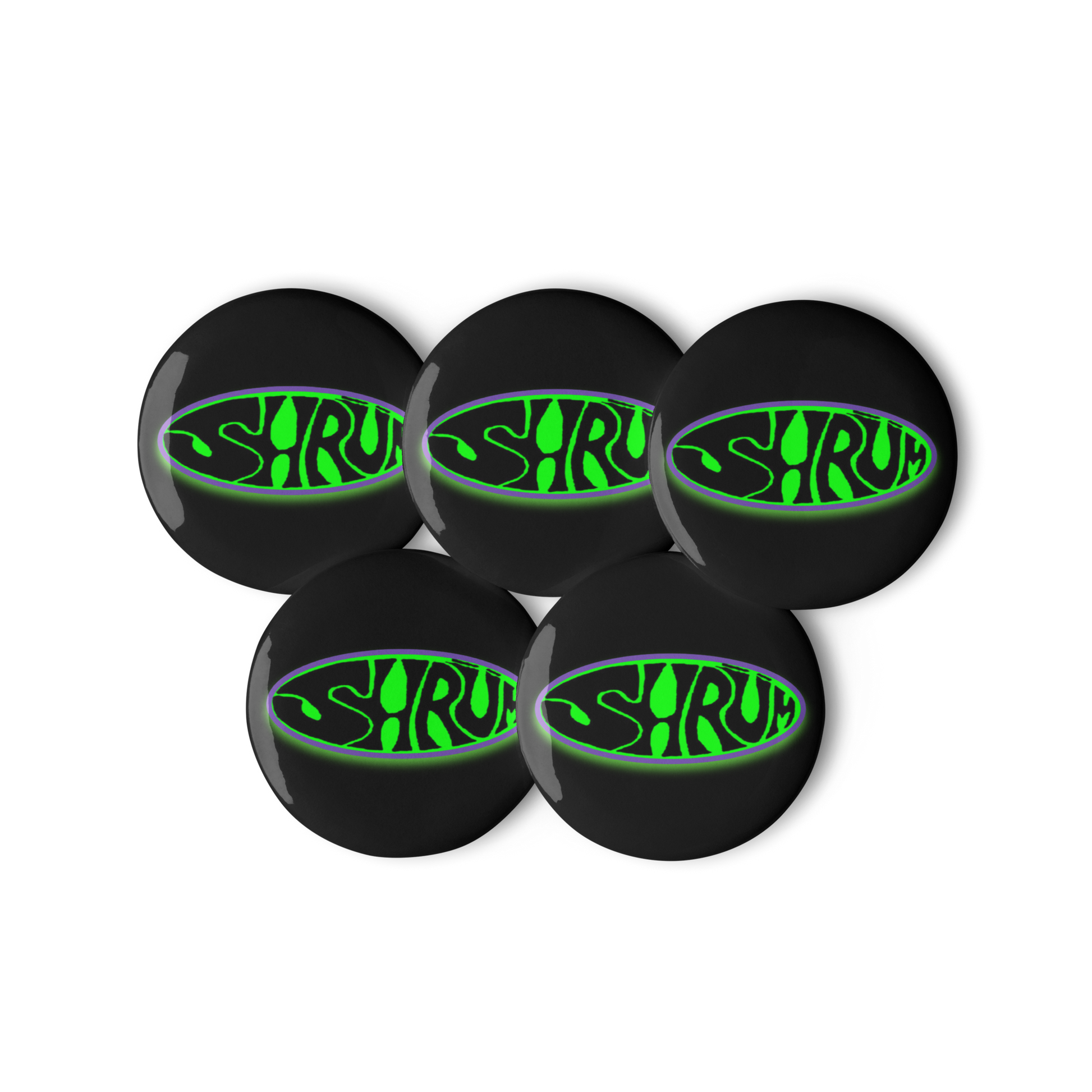 SHRÜM "Logo" Set of (5) Buttons