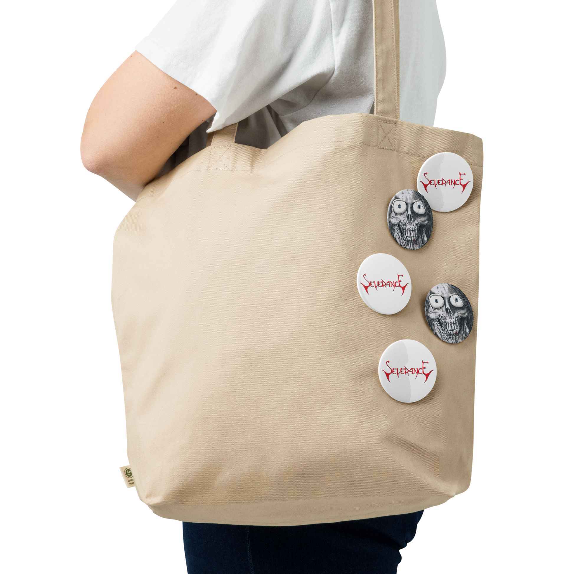 Severance "Logo & Schleppy" Set of (5) Buttons