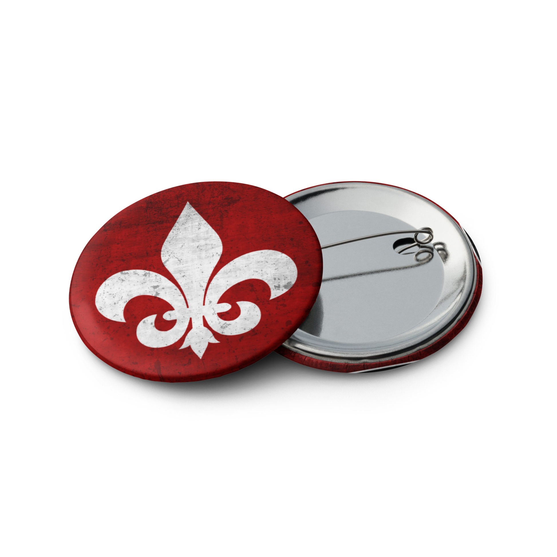Mainstay Entertainment "Fleur de Lis" Set of (5) Buttons