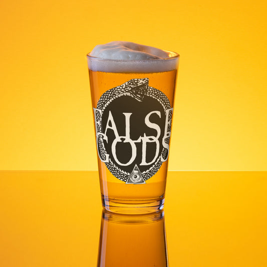 False Gods "Snake Logo" Pint Glass