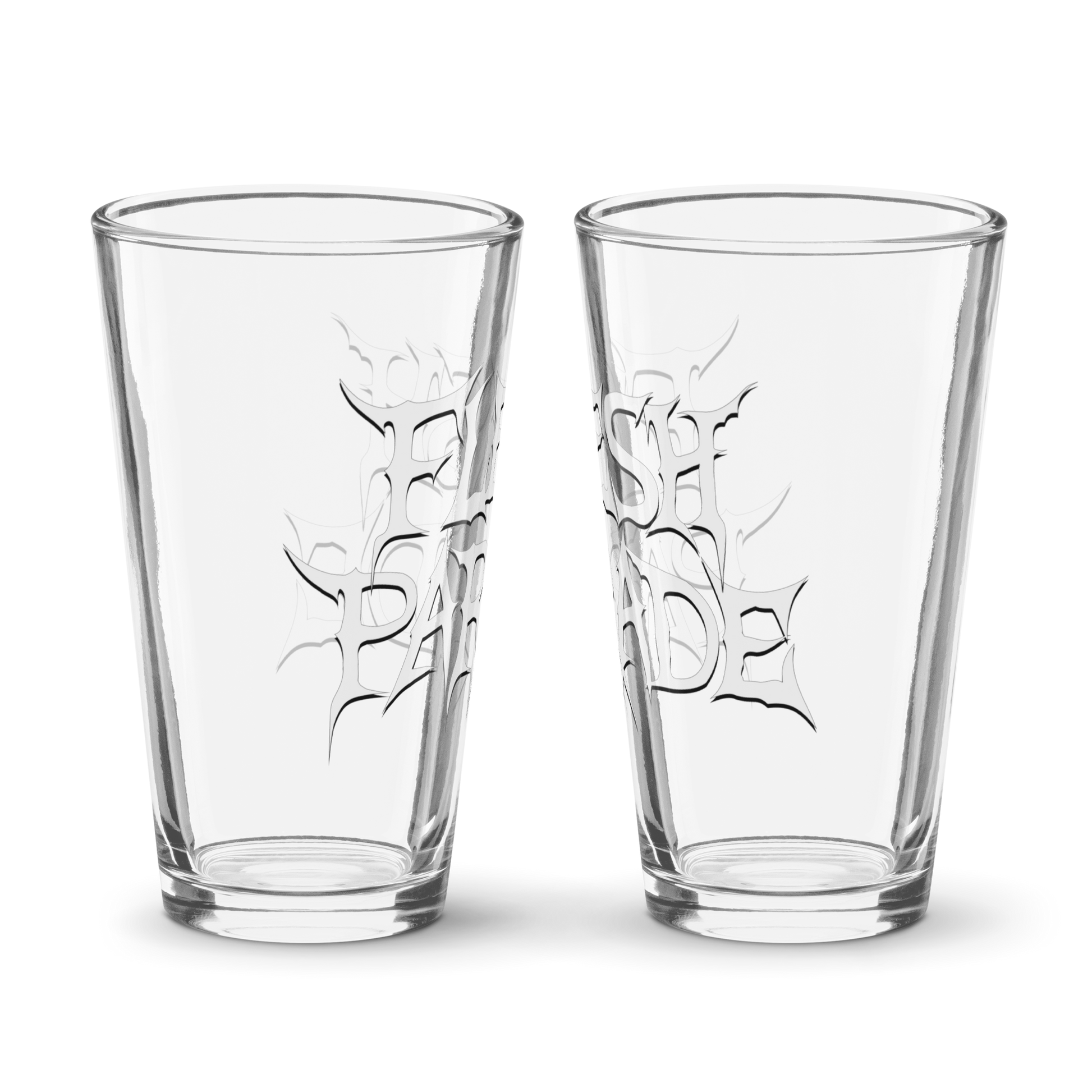 Flesh Parade "Classic Logo" Pint Glass