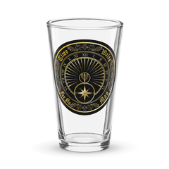 Time Waits For No Man "Sundial" Pint Glass