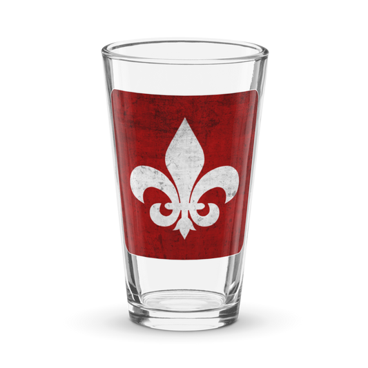 Mainstay Entertainment "Fleur de Lis" Pint Glass