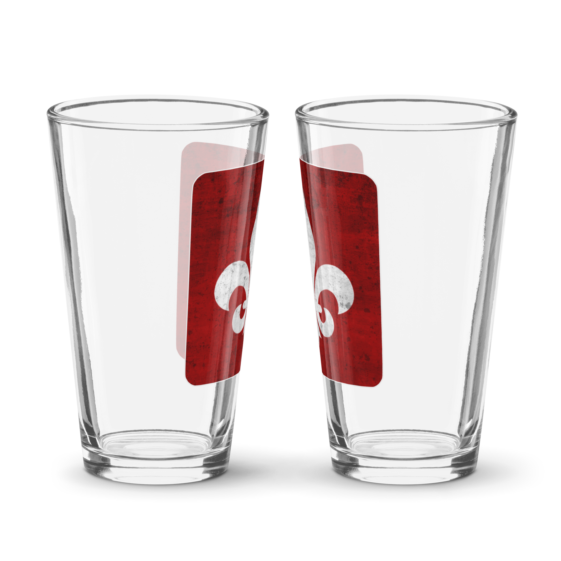 Mainstay Entertainment "Fleur de Lis" Pint Glass