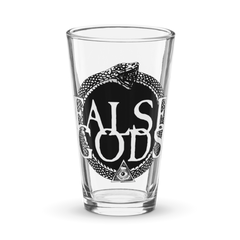 False Gods "Snake Logo" Pint Glass